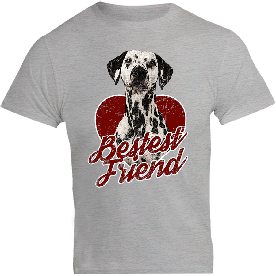 Dalmatian Bestest Friend - Unisex Tee - Graphic Tees Australia