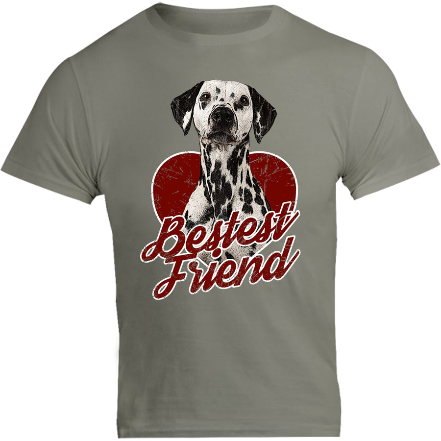 Dalmatian Bestest Friend - Unisex Tee - Graphic Tees Australia