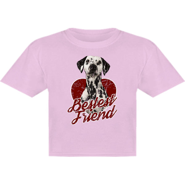 Dalmatian Bestest Friend - Youth & Infant Tee - Graphic Tees Australia