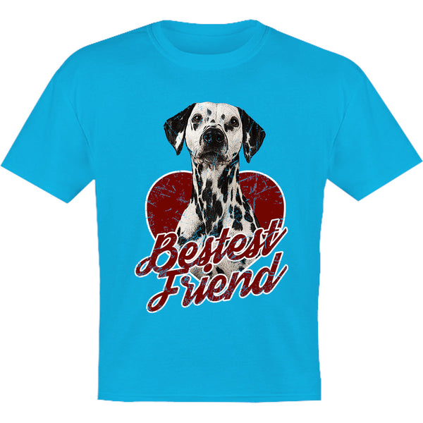 Dalmatian Bestest Friend - Youth & Infant Tee - Graphic Tees Australia