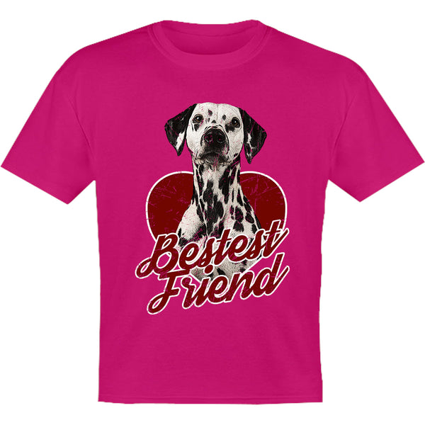 Dalmatian Bestest Friend - Youth & Infant Tee - Graphic Tees Australia