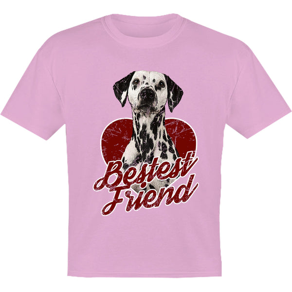 Dalmatian Bestest Friend - Youth & Infant Tee - Graphic Tees Australia