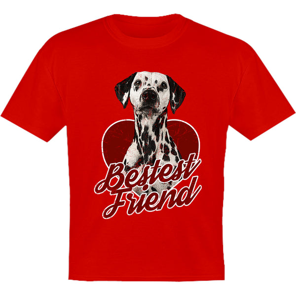 Dalmatian Bestest Friend - Youth & Infant Tee - Graphic Tees Australia