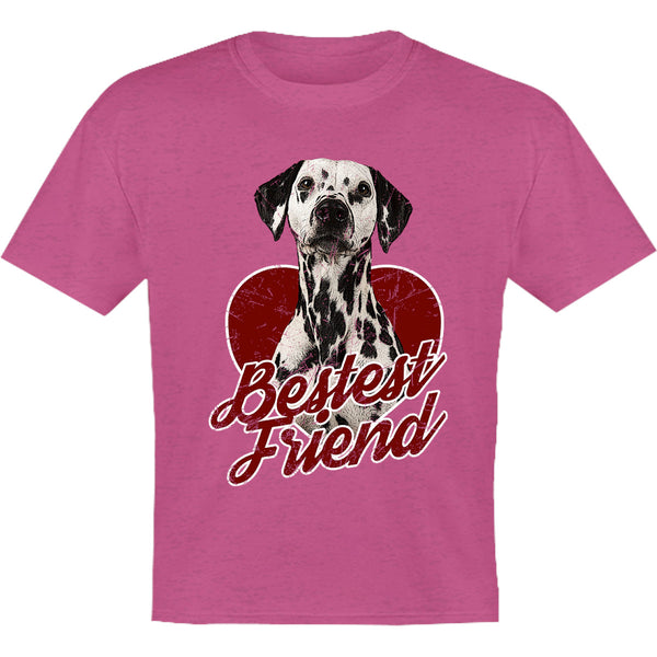 Dalmatian Bestest Friend - Youth & Infant Tee - Graphic Tees Australia