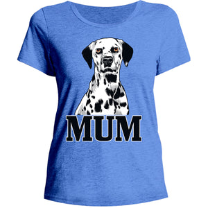 Dalmatian Mum - Ladies Relaxed Fit Tee - Graphic Tees Australia