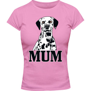 Dalmatian Mum - Ladies Slim Fit Tee - Graphic Tees Australia