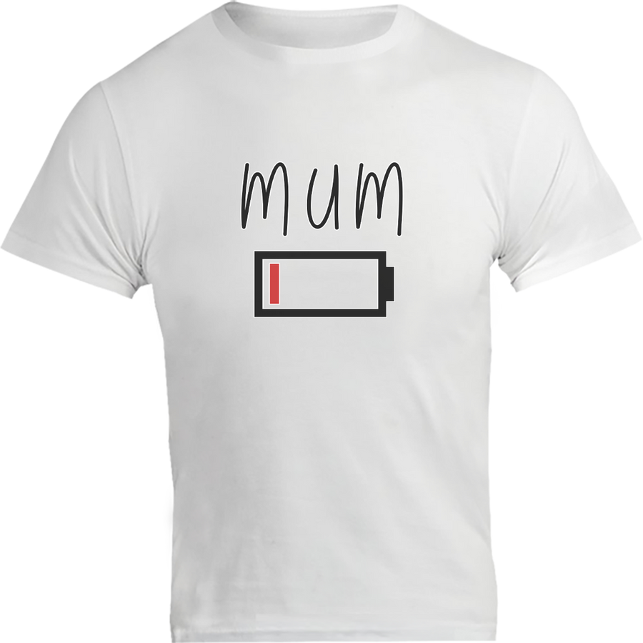 Low Battery Mum - Unisex Tee