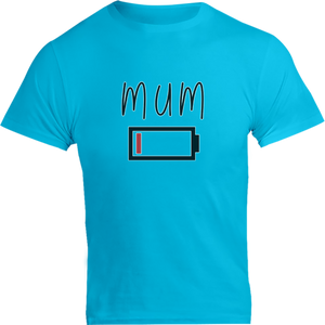 Low Battery Mum - Unisex Tee