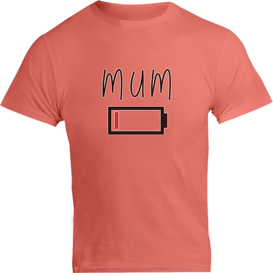 Low Battery Mum - Unisex Tee