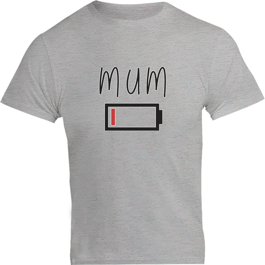 Low Battery Mum - Unisex Tee