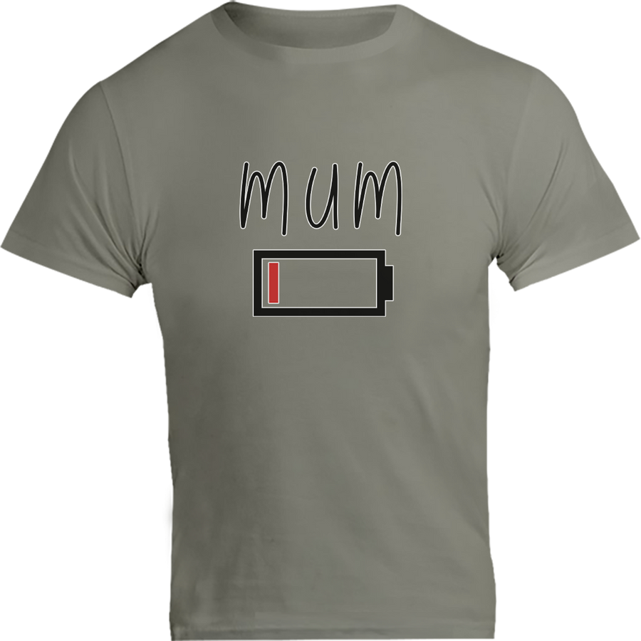 Low Battery Mum - Unisex Tee