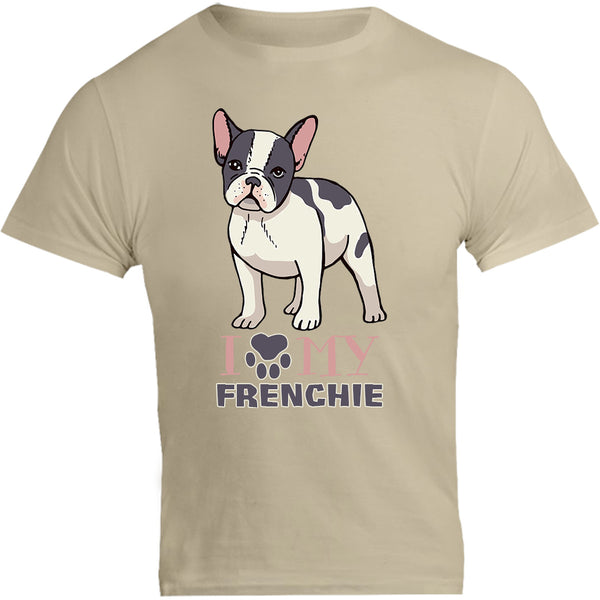 Dog Paw Love My Frenchie - Unisex Tee - Graphic Tees Australia