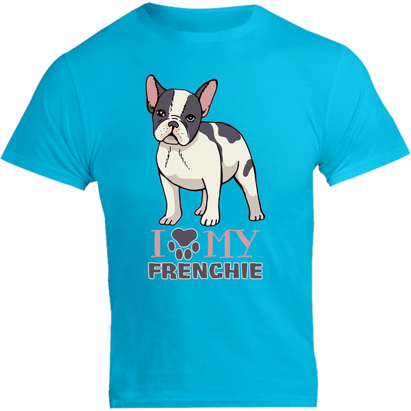 Dog Paw Love My Frenchie - Unisex Tee - Graphic Tees Australia