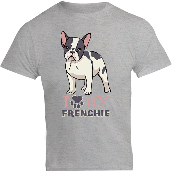 Dog Paw Love My Frenchie - Unisex Tee - Graphic Tees Australia