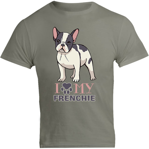 Dog Paw Love My Frenchie - Unisex Tee - Graphic Tees Australia