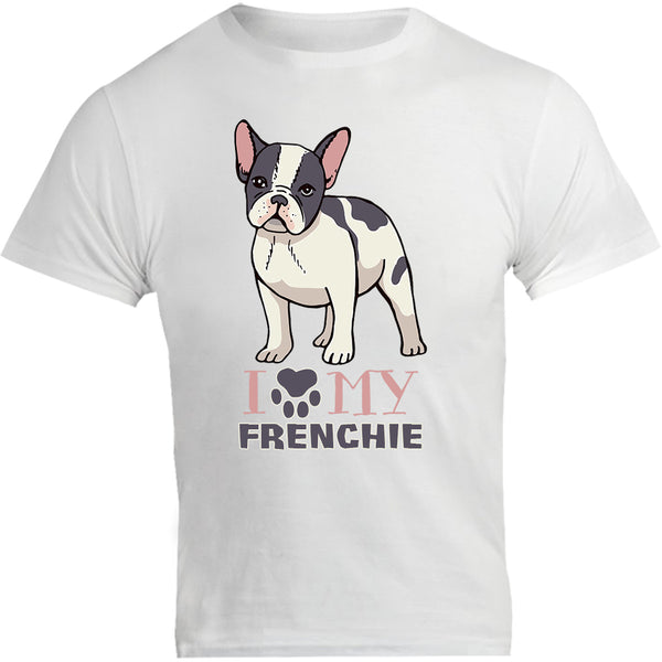 Dog Paw Love My Frenchie - Unisex Tee - Graphic Tees Australia