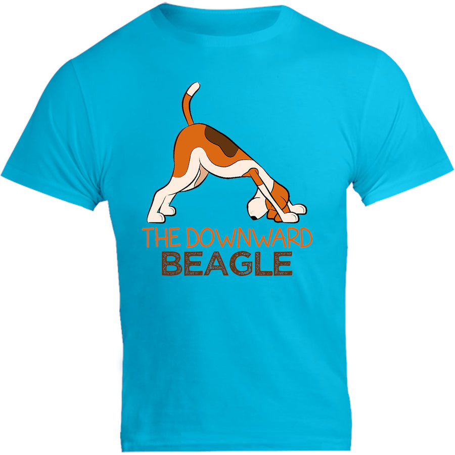 Downward Beagle - Unisex Tee - Graphic Tees Australia