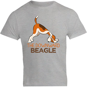 Downward Beagle - Unisex Tee - Plus Size - Graphic Tees Australia