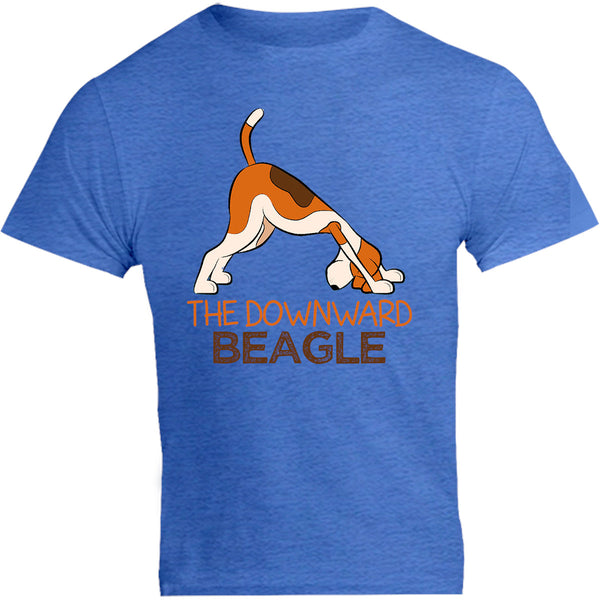 Downward Beagle - Unisex Tee - Graphic Tees Australia