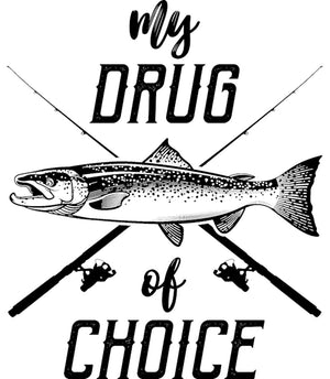 Drug Of Choice - Ladies Slim Fit Tee - Graphic Tees Australia