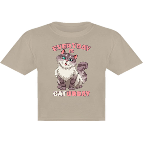 Everyday Is Caturday - Youth & Infant Tee - Graphic Tees Australia