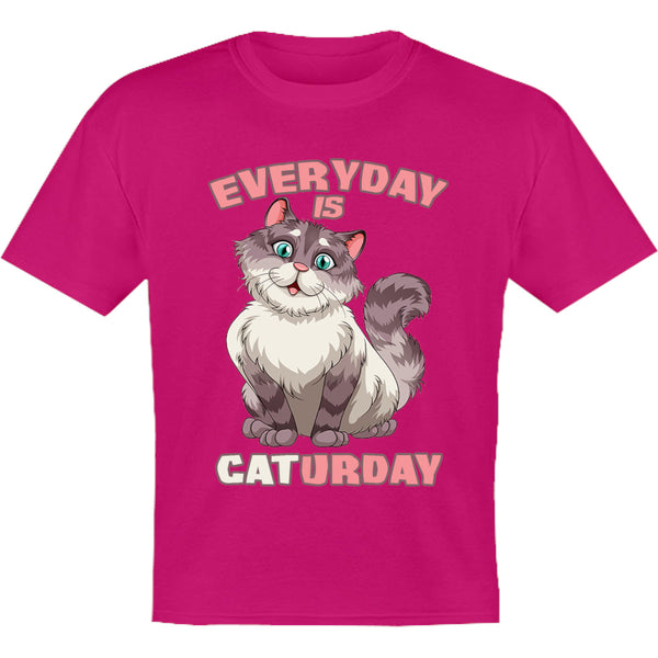 Everyday Is Caturday - Youth & Infant Tee - Graphic Tees Australia