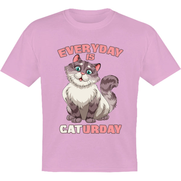 Everyday Is Caturday - Youth & Infant Tee - Graphic Tees Australia