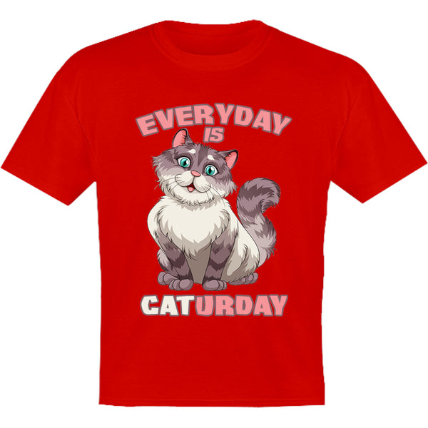 Everyday Is Caturday - Youth & Infant Tee - Graphic Tees Australia