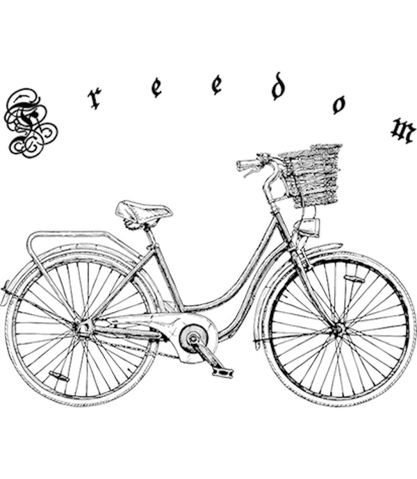 Freedom Bicycle - Unisex Tee - Plus Size