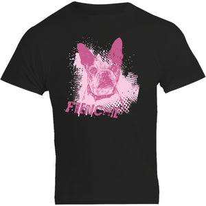 Frenchie Colour Overlay - Unisex Tee - Graphic Tees Australia