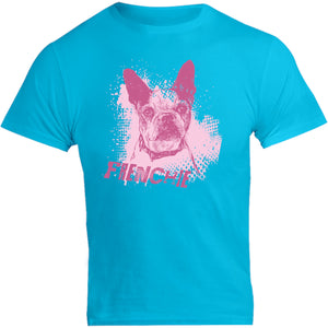 Frenchie Colour Overlay - Unisex Tee - Graphic Tees Australia