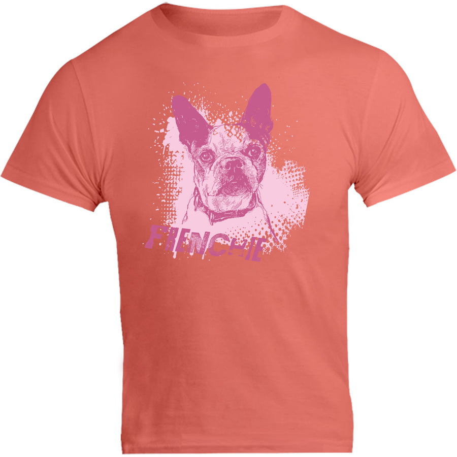 Frenchie Colour Overlay - Unisex Tee - Graphic Tees Australia