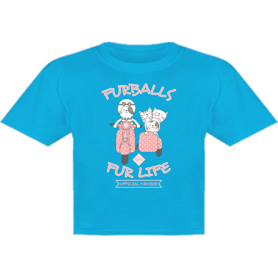 Furballs Fur Life - Youth & Infant Tee - Graphic Tees Australia