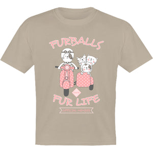 Furballs Fur Life - Youth & Infant Tee - Graphic Tees Australia