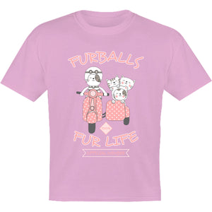 Furballs Fur Life - Youth & Infant Tee - Graphic Tees Australia