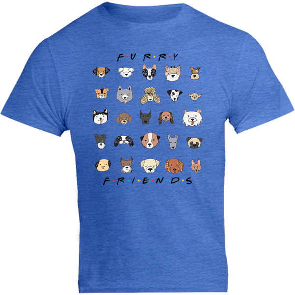 Furry Friends Dog Faces - Unisex Tee - Graphic Tees Australia