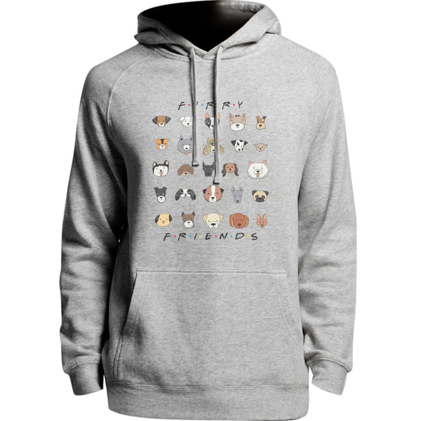 Furry Friends Dog Faces - Unisex Hoodie - Plus Size