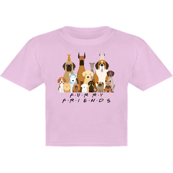 Furry Friends Group of Dogs - Youth & Infant Tee - Graphic Tees Australia