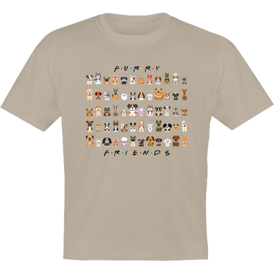 Furry Friends So Many Dogs - Youth & Infant Tee - Graphic Tees Australia