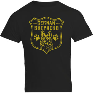 German Shepherd Shield - Unisex Tee - Plus Size