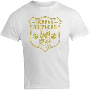 German Shepherd Shield - Unisex Tee - Graphic Tees Australia