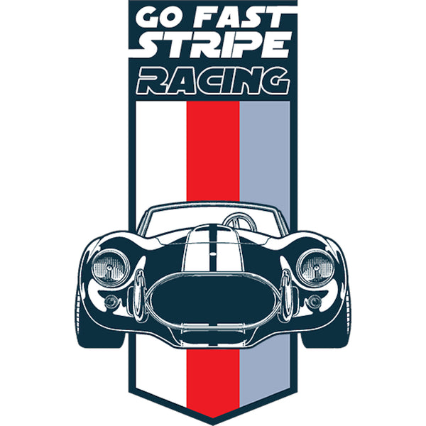 Go Fast Stripe Racing - Unisex Tee - Graphic Tees Australia