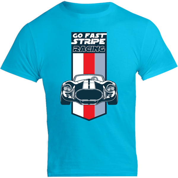 Go Fast Stripe Racing - Unisex Tee - Graphic Tees Australia