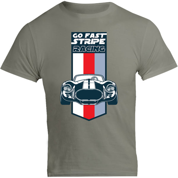 Go Fast Stripe Racing - Unisex Tee - Graphic Tees Australia