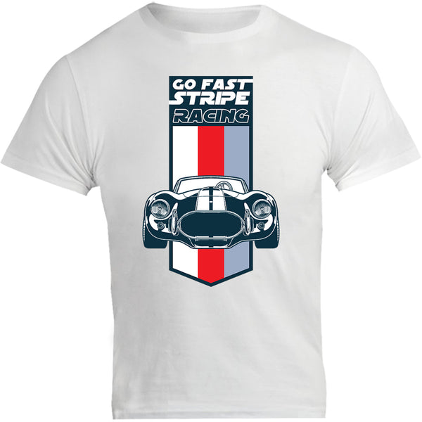 Go Fast Stripe Racing - Unisex Tee - Graphic Tees Australia