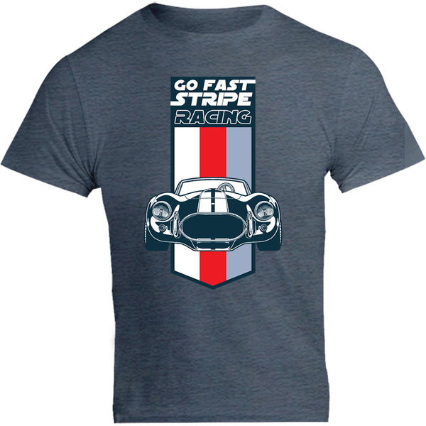 Go Fast Stripe Racing - Unisex Tee - Graphic Tees Australia