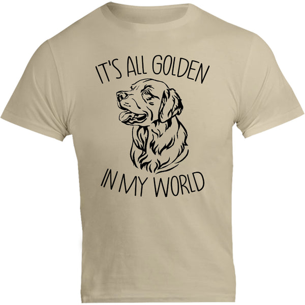 Golden In My World - Unisex Tee - Graphic Tees Australia