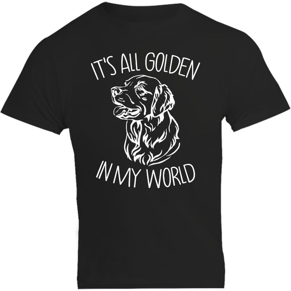 Golden In My World - Unisex Tee - Graphic Tees Australia