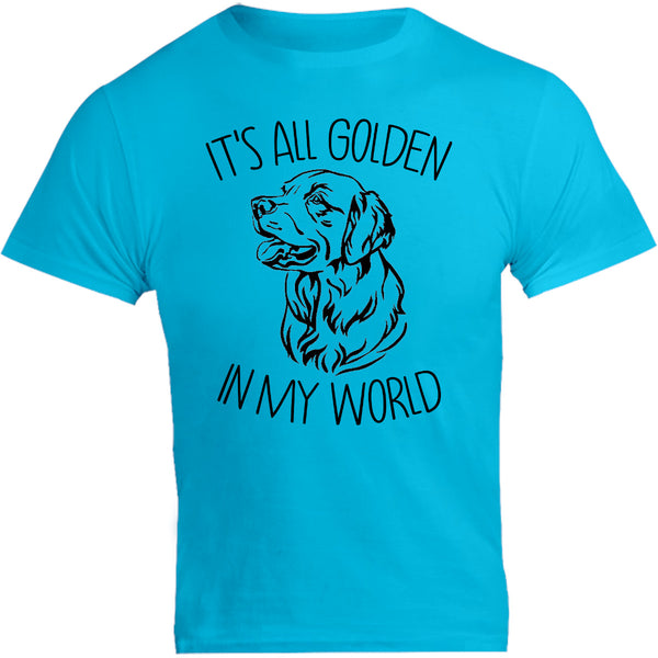 Golden In My World - Unisex Tee - Graphic Tees Australia