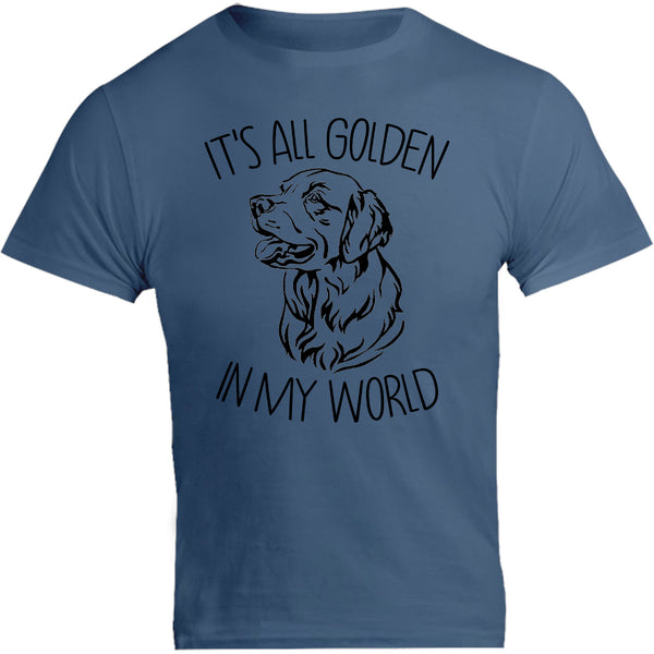 Golden In My World - Unisex Tee - Graphic Tees Australia